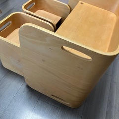 Hoppl ホップル　コロコロチェア&デスクの画像