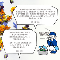 初心者さんのための英会話レッスン 【1500円～】の画像