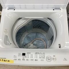 ID:667945　全自動洗濯機７ｋ　東芝　２０２４年製の画像
