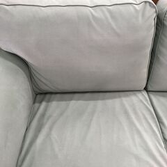 ★リユースのサカイ横浜南店★YM1457 IKEA 2人掛けソファ ライトグリーン W180×D85×H85 クリーニング済みの画像