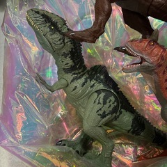 ジュラシックワールド アニア マテル フィギュア 恐竜 ギガノトサウルス アンキロサウルス スピノサウルス Tレックス かみつきアクション 総額3万ぐらい
の画像