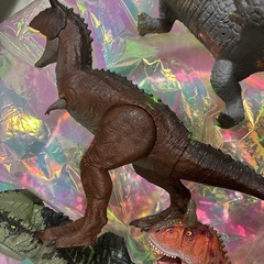 ジュラシックワールド アニア マテル フィギュア 恐竜 ギガノトサウルス アンキロサウルス スピノサウルス Tレックス かみつきアクション 総額3万ぐらい
の画像