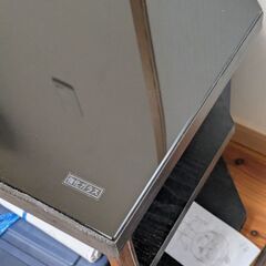 テレビ台 幅105cm キャスター付 40型用 強化ガラス天板の画像