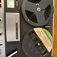 アンティークSONYテープレコーダーの画像