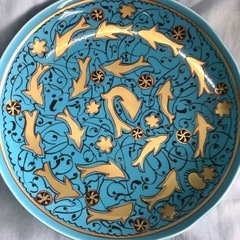青秞魚皿の画像