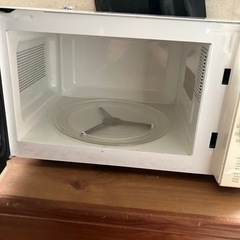 まだまだ現役電子レンジの画像