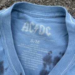 古着 ACDC バンドT Tシャツ S/Mサイズの画像