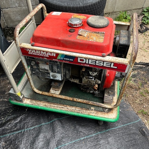 【交渉中】ヤンマー ディーゼル発電機 60Hz