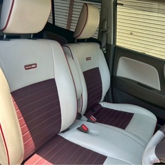 新着‼️26年式！車検1年半以上残りあり💐すぐに乗って帰れます。オシャレなシートカバー付 スズキ MRワゴン🚘✨ナビ、ETC、プッシュスタート付き🫶🏻の画像
