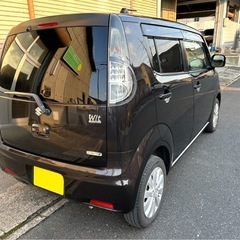 新着‼️26年式！車検1年半以上残りあり💐すぐに乗って帰れます。オシャレなシートカバー付 スズキ MRワゴン🚘✨ナビ、ETC、プッシュスタート付き🫶🏻の画像
