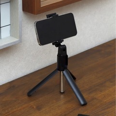 新品　ワイヤレス三脚自撮り棒の画像
