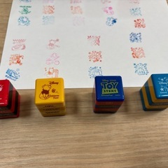 ディズニースタンプセットの画像