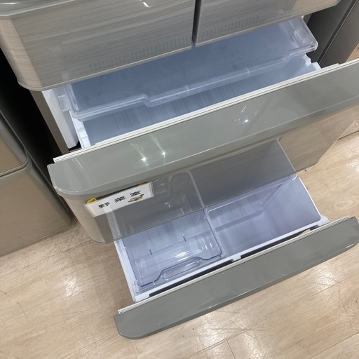 SHARP製★18年製★５ドア冷蔵庫★6ヶ月間保証付き 6ヶ月の動作保証付】SHARP(シャープ)の5ドア冷蔵庫をご紹介します