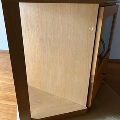 コーナーテレビ台　引き出しありの画像