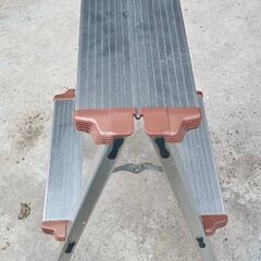 【B253】脚立/アルミ/踏台/2段/中古/現状品/の画像