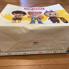 ポップマート　ラブブ　紙袋の画像