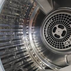 ✨Panasonic/パナソニック/5.0Kg衣類乾燥機/2020年式/NH-D503/ステンレスドラム/№6447✨の画像