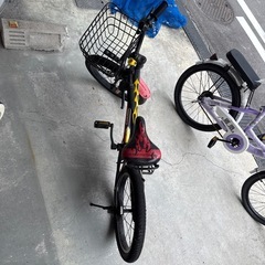 中古子供自転車の画像