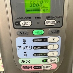 Panasonic TK7208 浄水器の画像