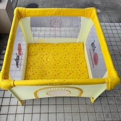 アンパンマン　ベビーサークル　折りたたみ式の画像