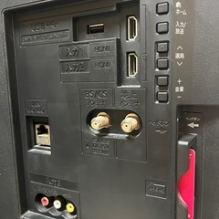液晶テレビシャープ24型2018年　リモコン付きの画像