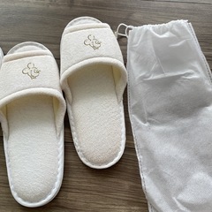 ディズニー　ホテル　すりっスリッパの画像