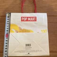 未使用　ポップマート　ラブブ　紙袋の画像