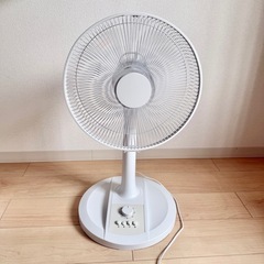 コイズミ リビング扇風機 首振り 2023年製の画像