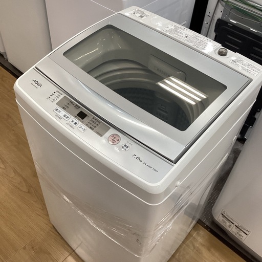 【安心6ヶ月間の保証付き！】AQUA 全自動洗濯機入荷しました！