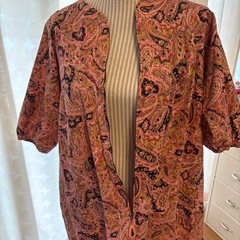 中古　部屋着　割烹着にも　サイズたぶんフリーの画像