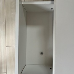 白のテレビ台の画像