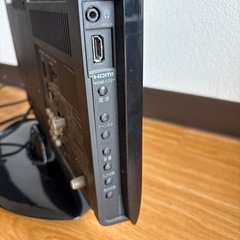 東芝 テレビ 19インチ リモコンなしの画像