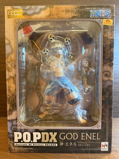 【新品未開封】ワンピース P.O.P DX 神・エネル(ゴッド・エネル) POP 
フィギュア