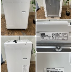 R423 ☀️ YAMADA 洗濯機 （6.0㎏） 20年製 YWM-T60G1 ⭐ 動作確認済 ⭐ クリーニング済の画像