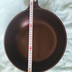 28cm　テフロン加工中華フライパンの画像