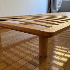 無印良品　シングルベッドふれフレームの画像