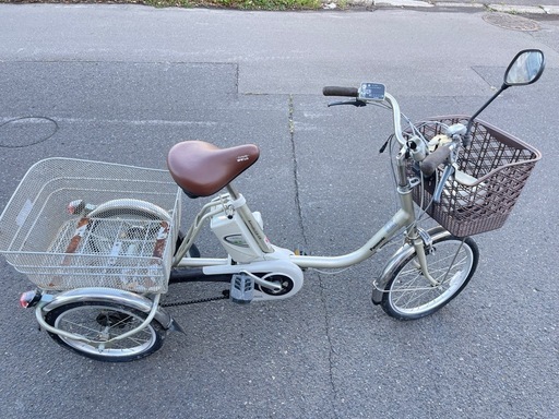 Panasonic パナソニック BER836 電動アシスト　三輪自転車　三輪車