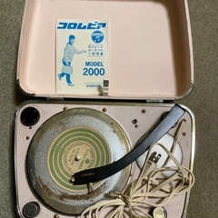 コロムビア　60年代後半　ポータブルレコードプレーヤー　蓄音機　電蓄　
レトロ　希少の画像