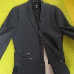 カジュアル　メンズジャケット　H＆M 　黒の画像