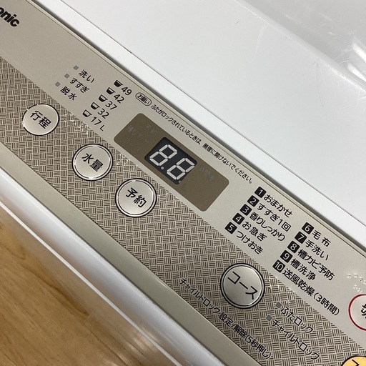 【安心6ヶ月間の保証付き！】Panasonic 全自動洗濯機入荷しました！