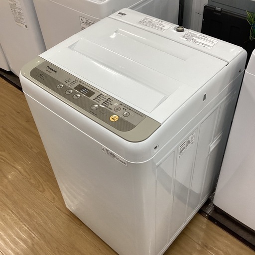 【安心6ヶ月間の保証付き！】Panasonic 全自動洗濯機入荷しました！
