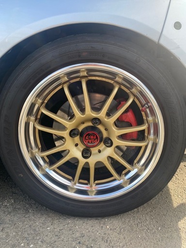 PIAA FR-7 15インチ 5J+42 pcd100 軽量深リム　4本