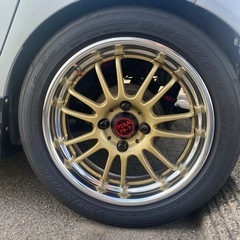 PIAA FR-7 15インチ 5J+42 pcd100 軽量深リム　4本の画像
