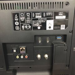 ２０２２年製　三菱電機 MITSUBISHI ELECTRIC REAL（リアル）  40V型 液晶テレビ 4K対応/4Kダブルチューナー内蔵 HDD2TB＆ブルーレイレコーダー内蔵 LCD-A40RA2000の画像