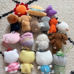 小さいぬいぐるみ　17点セットの画像