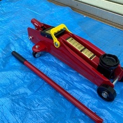 No.969 長期保存品　フロアジャッキ　ましようひん未使用品の画像
