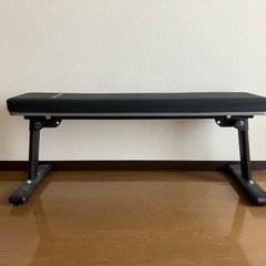 1日5分で腹筋が割れて大胸筋がバキバキ フラットベンチ 可変ダンベルの画像
