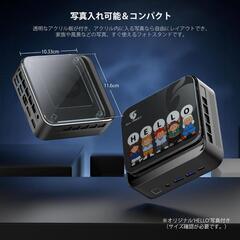 Ryzen 7 7735HS 8コア/16スレッド 最大4.75GHz ミニPCの画像