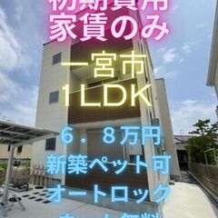 ⭐初期費用家賃のみ⭐ 新築ペット飼育可能でウォークインクロ…