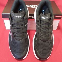 【新品】Saucony KINVARA 14 BLACK/GREYの画像
